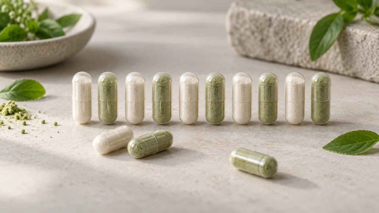 Close-up photo of capsules