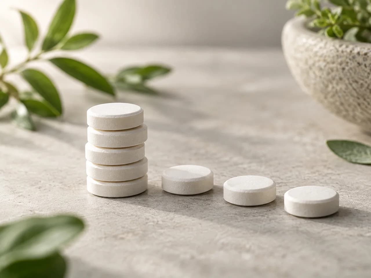 Close-up photo of tablets