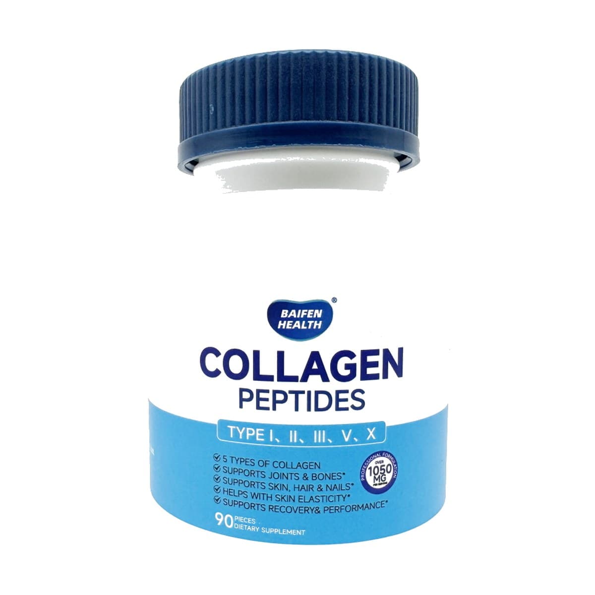 Multi-Collagen Peptides — Types I, II, III, V & X