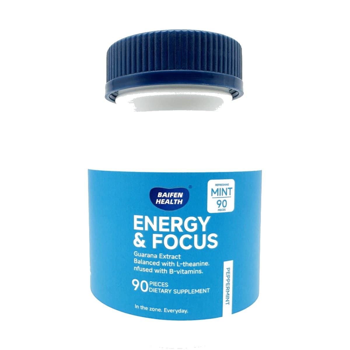 Energy & Focus Tablets — Mint, Guarana & L-Theanine