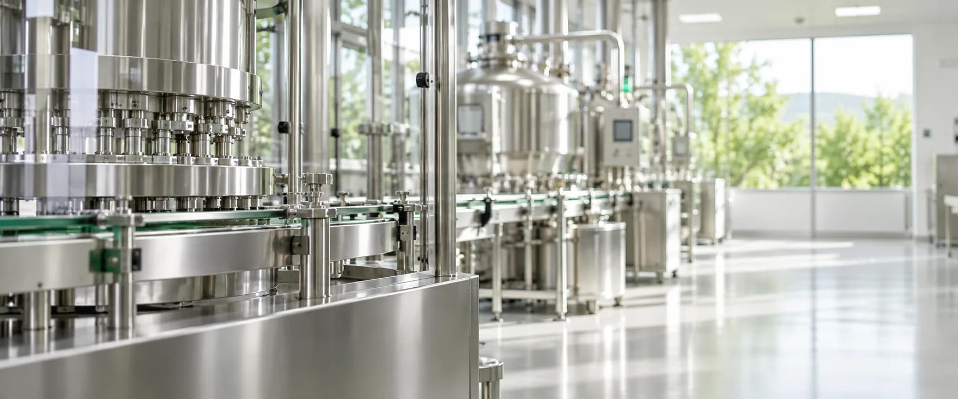 Inside our GMP-certified factory in operation